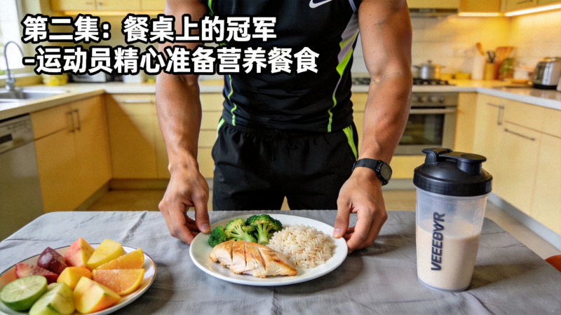 第二集：餐桌上的冠军 - 运动员精心准备营养餐食