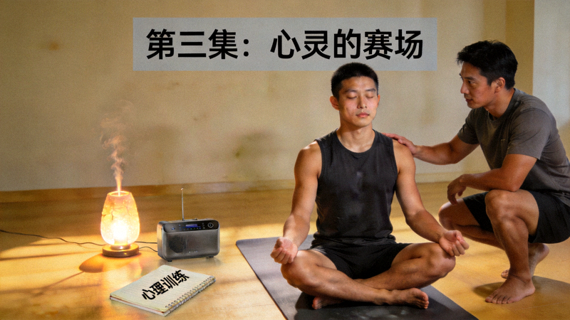 第三集：心灵的赛场 - 运动员进行冥想和心理训练