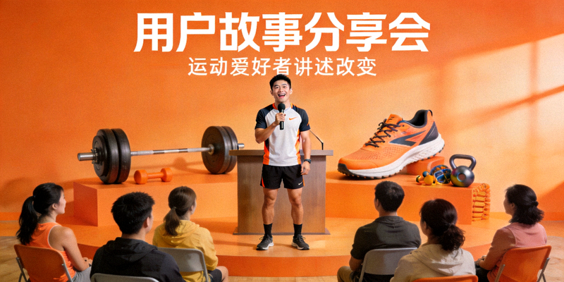 用户故事分享会 - 运动爱好者讲述改变