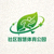 社区智慧体育公园官方网站Logo - 绿色树叶与运动轨迹结合的设计