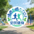 全民健身社区体育网站Logo - 象征活力与健康的社区运动标志