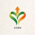 全民健身政策解读网站Logo - 象征健康与活力的抽象图标