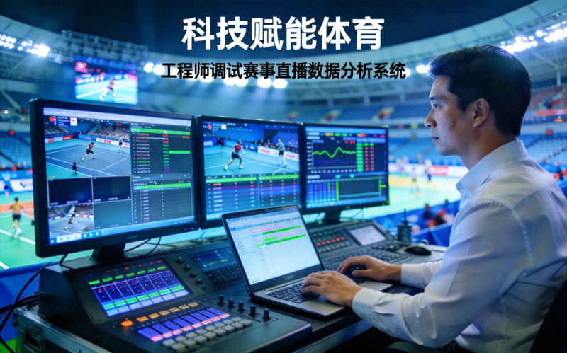 科技赋能体育场景 - 工程师调试赛事直播数据分析系统